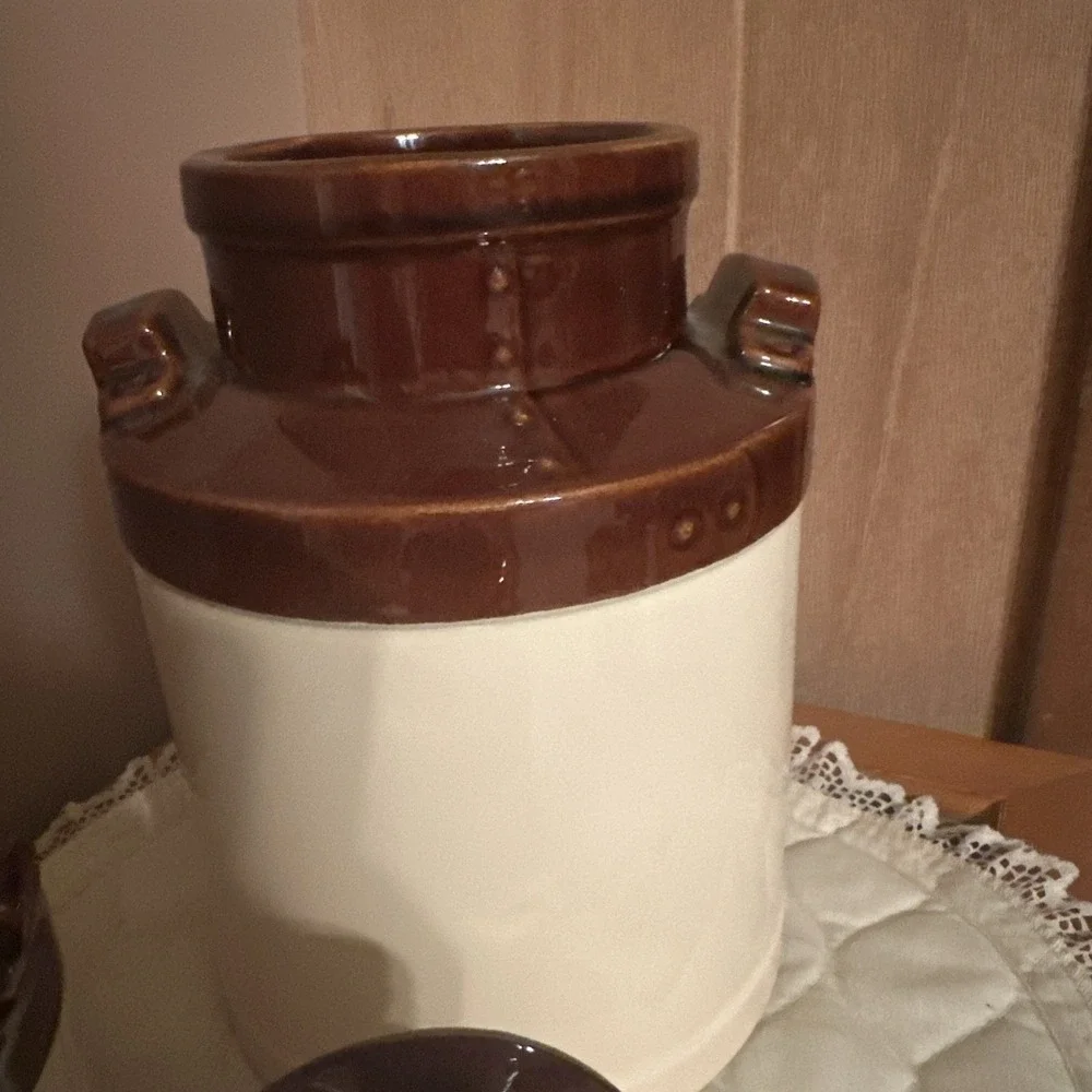 McCoy Pottery Canisters with Lids  Set of 3 Vintage